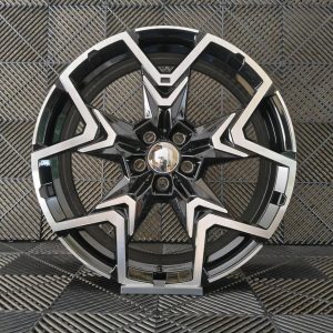 Alternative view of Jante Pesa Wheels PW3979 20×8 ET45 5×112 – Black Machined Face
