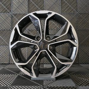 Jante Pesa Wheels PW6045 16×6,5 ET35 4×100 – Black Machined Face - Image 2