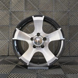 Jante Pesa Wheels PW8746 16×8 ET25 5×114,3 – Black Machined Face - Image 2