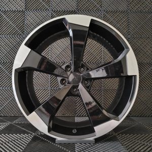 Jante Pesa Wheels PW7314 20×9 ET34 5×112 – Black Machined Face - Image 2