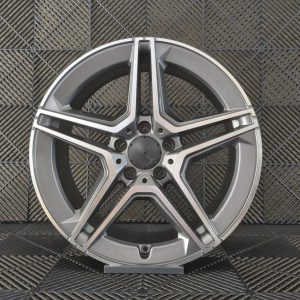 Jante Pesa Wheels PW3513 18×9 ET48 5×112 – Gun Metal Machined Face - Image 2