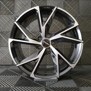Jante Pesa Wheels PW9102 19×8,5 ET45 5×112 – Black Machined Face - Image 2