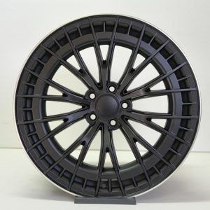 Jante Pesa Wheels PW7333 19×9,5 ET45 5×112 – Matt Black Machined Lip - Image 2