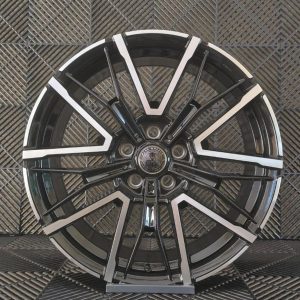Jante Pesa Wheels PW4484 18×8 ET30 5×112 – Black Machined Face - Image 2