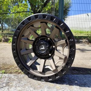 Jante Pesa Wheels PW9416 16×8 ET0 6×139,7 – Matt Bronze + Black Lip - Image 2