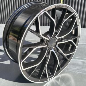 Jante Pesa Wheels PW4480 18×8 ET40 5×112 – Black Machined Face - Image 2