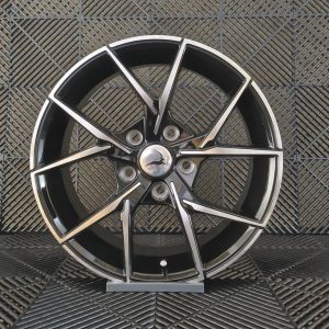 Jante Pesa Wheels PW8648 16×6,5 ET35 5×112 – Black Machined Face - Image 2