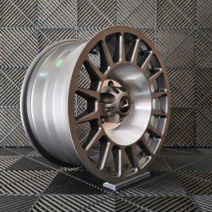 Jante Pesa Wheels PW2693 17×8,5 ET0 5×127 – Matt Gunmetal Machined Center - Image 3