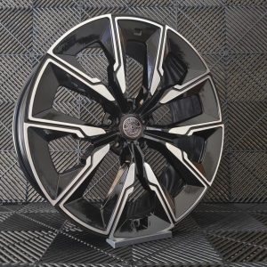 Jante Pesa Wheels PW6553 21×10 ET40 5×112 – Black Machined Face - Image 3