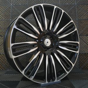 Jante Pesa Wheels PW2675 22×9,5 ET40 5×108 – Black Machined Face