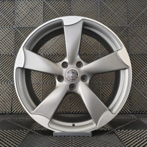 Jante Pesa Wheels PW9888 18×8 ET40 5×112 – Matt Gun Metal Machined Face - Image 2