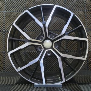 Jante Pesa Wheels PW1710 19×9 ET44 5×112 – Black Machined Face - Image 2
