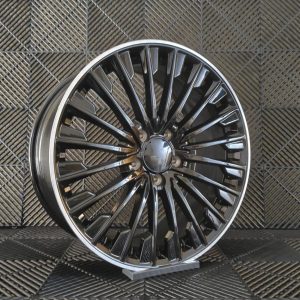 Jante Pesa Wheels PW3059 18×8 ET40 5×112 – Gloss Black Machined Lip - Image 2