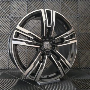 Jante Pesa Wheels PW2276 20×8,5 ET25 5×112 – Black Machined Face - Image 2