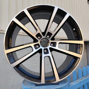 Jante Pesa Wheels PW1600 22×11,5 ET61 5×130 – Black Machined Face - Image 2