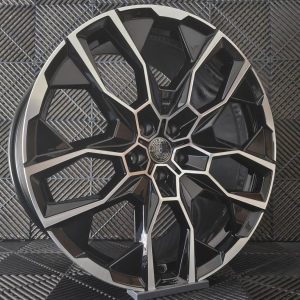Jante Pesa Wheels PW9810 21×9,5 ET37 5×112 – Black Machined Face - Image 3