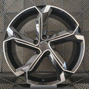Jante Pesa Wheels PW1680 19×8,5 ET35 5×112 – Black Machined Face - Image 2