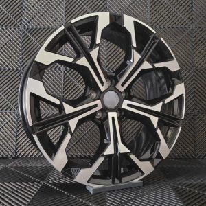 Jante Pesa Wheels PW7303 19×8 ET27 5×112 – Black Machined Face - Image 3