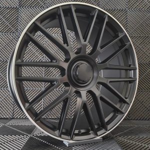 Jante Pesa Wheels PW5185 22×11,5 ET47 5×112 – Matt Black Machined Lip
