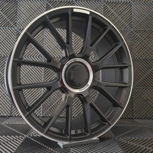 Jante Pesa Wheels PW6652 20×9,5 ET40 5×112 – Matt Black Machined Lip - Image 2