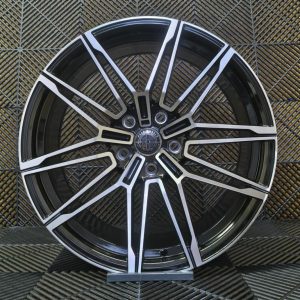 Jante Pesa Wheels PW1994 18×8,5 ET40 5×120 – Black Machined Face - Image 2