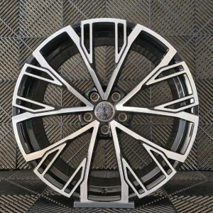 Alternative view of Jante Pesa Wheels PW3938 19×8,5 ET30 5×112 – Black Machined Face
