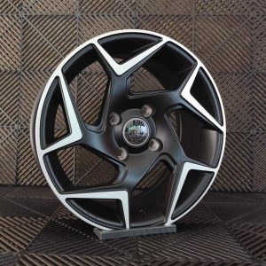 Jante Pesa Wheels PW6535 16×6,5 ET40 4×108 – Matt Black Machined Face