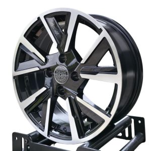 Jante Pesa Wheels PW6330 15×6,5 ET20 4×108 – Black Machined Face - Image 3