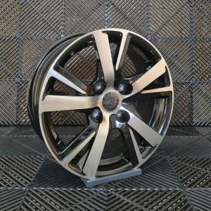 Jante Pesa Wheels PW9728 15×6 ET20 4×108 – Black Machined Face