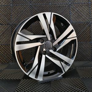 Jante Pesa Wheels PW7203 16×7 ET25 4×108 – Black Machined Face