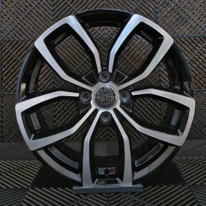Jante Pesa Wheels PW9539 16×6,5 ET35 4×100 – Black Machined Face - Image 2