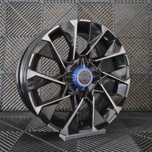 Jante Pesa Wheels PW9448 17×7 ET35 4×100 – Black Machined Face + Black Oil