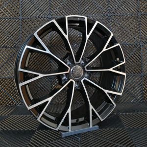 Jante Pesa Wheels PW9879 17×7 ET40 5×112 – Black Machined Face - Image 2