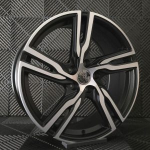 Jante Pesa Wheels PW4579 19×8 ET42 5×108 – Matt Black Machined Face