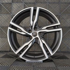 Jante Pesa Wheels PW9759 21×9 ET35 5×108 – Matt Black Machined Face - Image 2