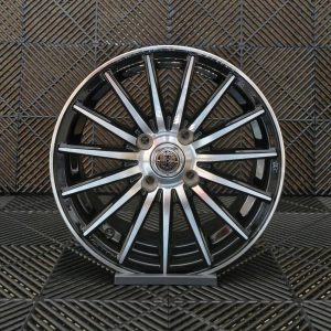 Jante Pesa Wheels PW1902 14×5,5 ET35 4×100 – Black Machined Face - Image 2