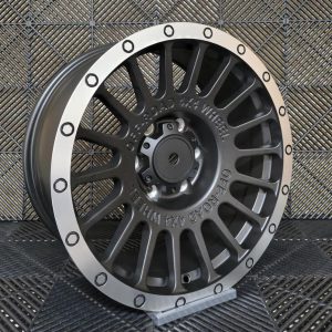 Jante Pesa Wheels PW3976 18×8,5 ET0 6×139,7 – Matt Black Machined Lip