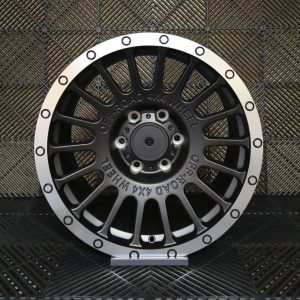 Jante Pesa Wheels PW3976 18×8,5 ET0 6×139,7 – Matt Black Machined Lip - Image 2
