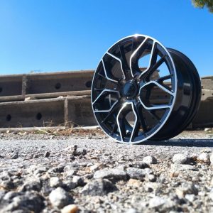Jante Pesa Wheels PW3028 16×6,5 ET35 5×112 – Black Machined Face - Image 4