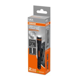 Lanterna LED OSRAM TORCH 250 ESSENTIAL com Foco Ajustável - Image 4