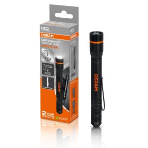 Lanterna LED OSRAM TORCH 250 ESSENTIAL com Foco Ajustável