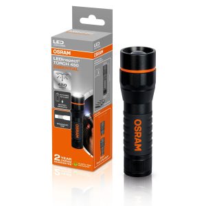 Lanterna LED OSRAM TORCH 450 ESSENTIAL com Foco Ajustável