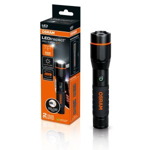 Lanterna LED Recarregável OSRAM PRO TORCH 500 com Zoom