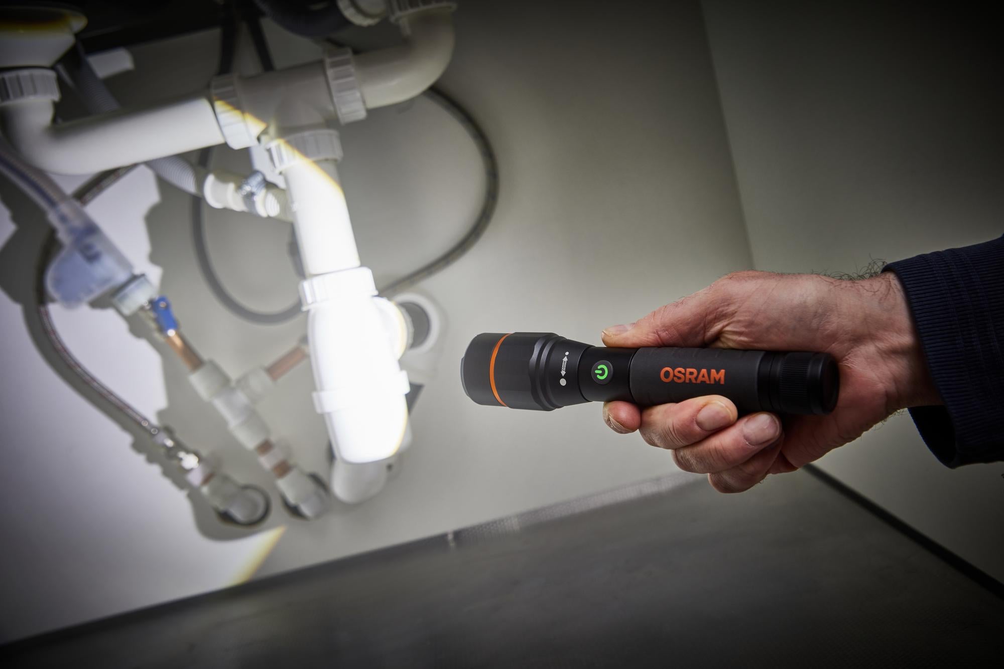 Lanterna LED Recarregável OSRAM PRO TORCH 500 com Zoom - Image 5