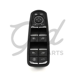 COMUTADOR VIDROS CONDUTOR C/ ESP. REBAT. PORSCHE CAYENNE MACAN PANAMERA 2010-2023 - 7PP9598S8AE