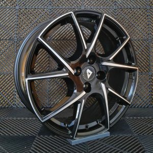 Jante Alutec ADX.01 18×7,5 ET45 4×100 – Black Machined Face - Image 2