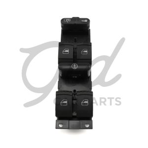 Alternative view of COMUTADOR VIDROS CONDUTOR VOLKSWAGEN SHARAN SEAT ALHAMBRA FORD GALAXY 2001-2010 - 7M4959857B