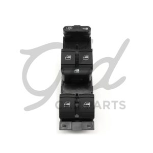 Alternative view of COMUTADOR VIDROS CONDUTOR VOLKSWAGEN JETTA 2006-2009 - 1GD959857C
