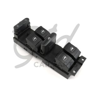 COMUTADOR VIDROS CONDUTOR VOLKSWAGEN BORA GOLF PASSAT SEAT LEON 1997-2006 - 18G959857B 10 PINOS