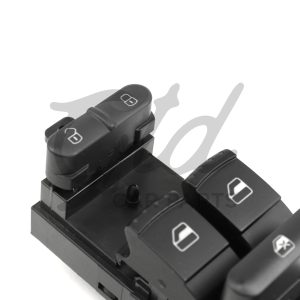 COMUTADOR VIDROS CONDUTOR VOLKSWAGEN BORA GOLF PASSAT SEAT LEON 1997-2006 - 18G959857B 10 PINOS - Image 4